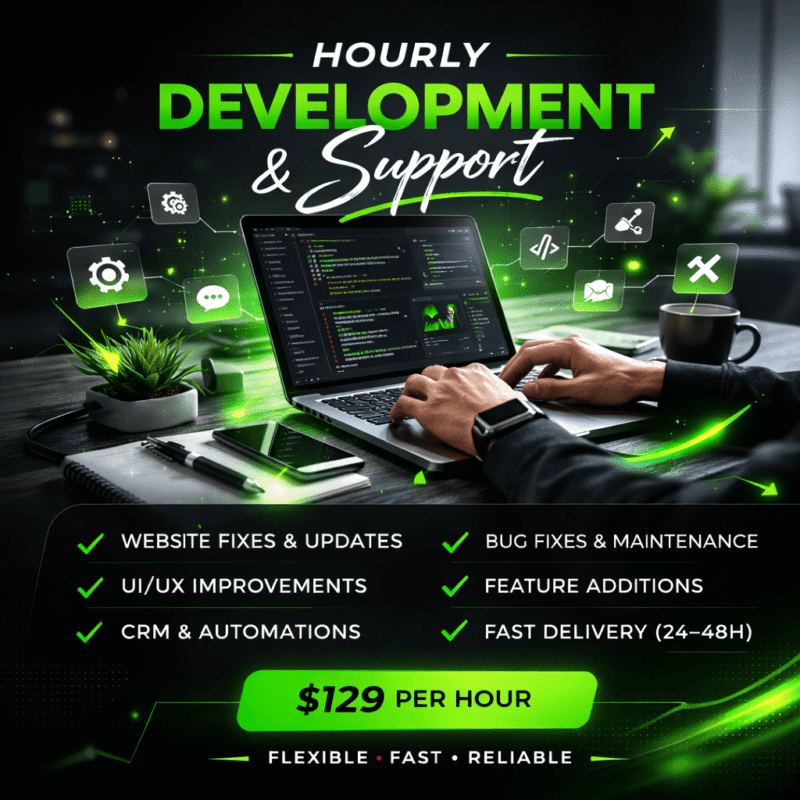 Hourly Development & Support